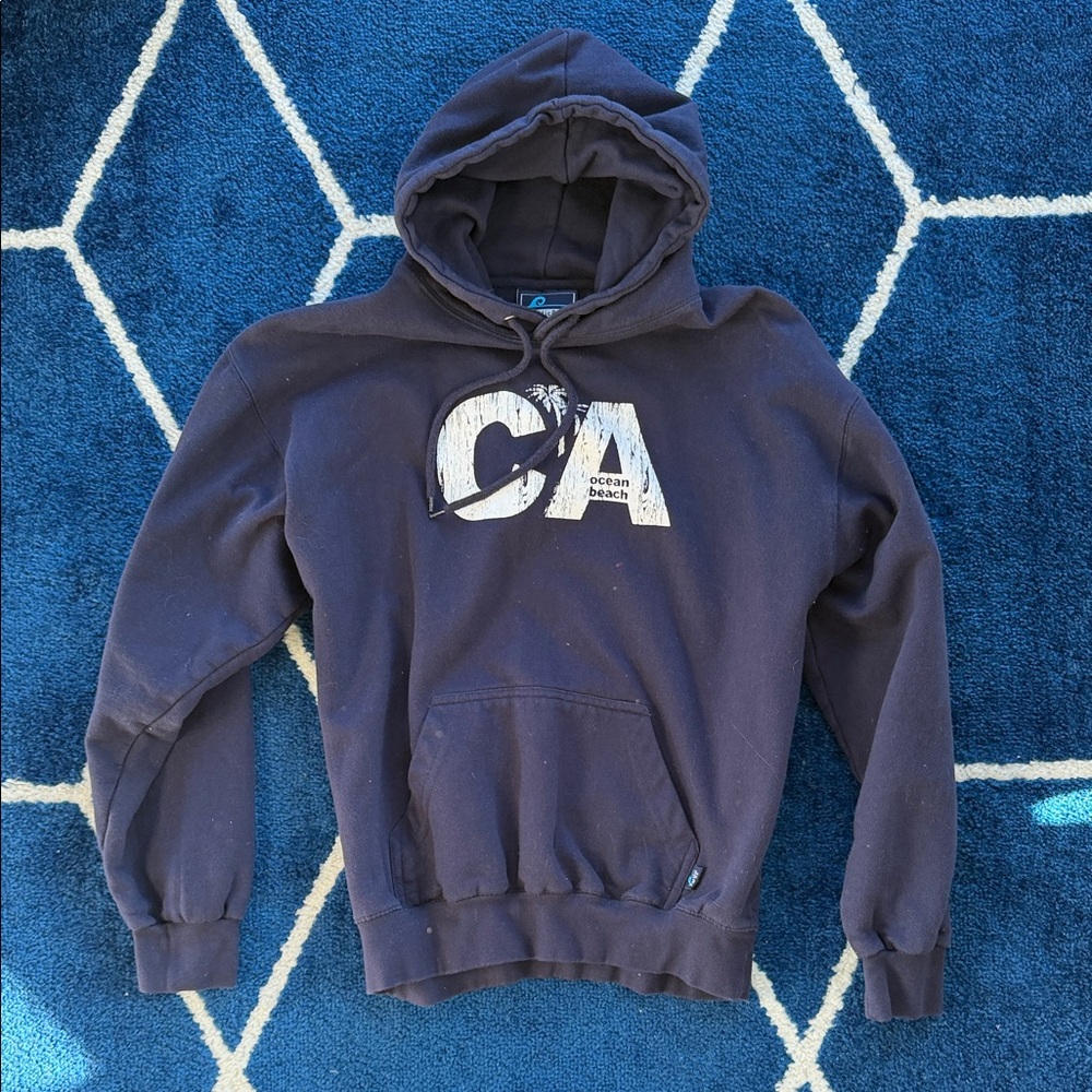 Pacific and Co women’s CA Navy Blue Hoodie